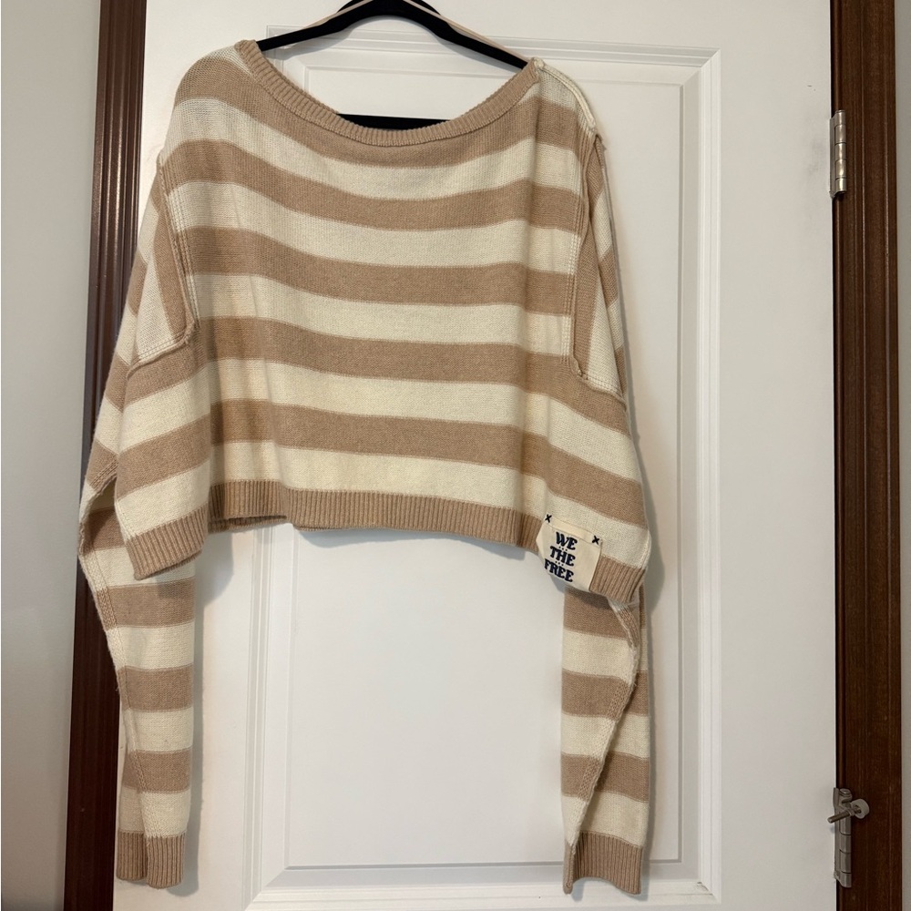 NWT Free People Into the Blue Sweater - Picture 5 of 10